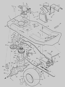 Part Location Diagram of MU56520E700 Briggs and Stratton Bracket, Idler